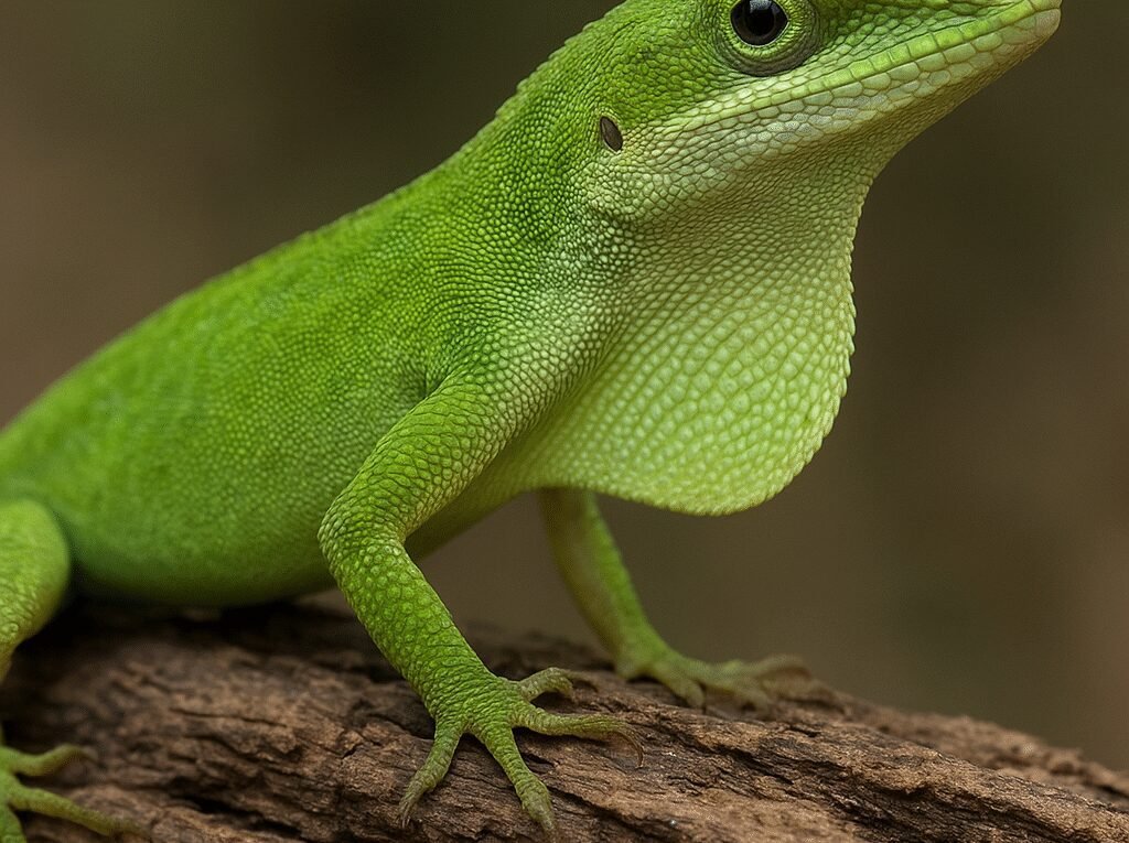 Anolis zielony