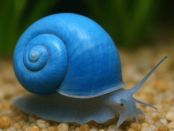 Ślimak ampularia niebieska