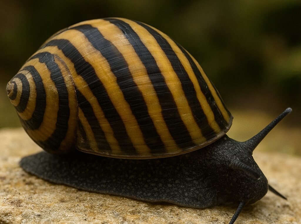 Ślimak Neritina zebra