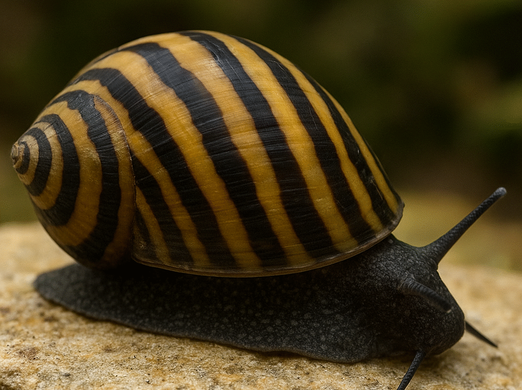 Ślimak Neritina zebra