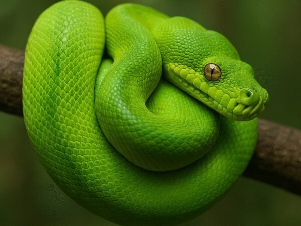 Pyton zielony (Morelia viridis) – Morelia viridis