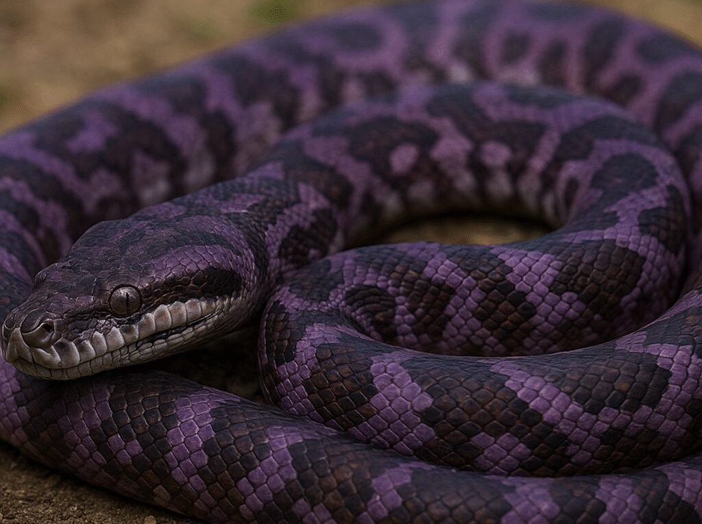 Pyton ametystowy – Simalia amethistina