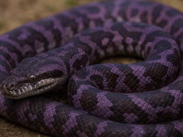 Pyton ametystowy – Simalia amethistina