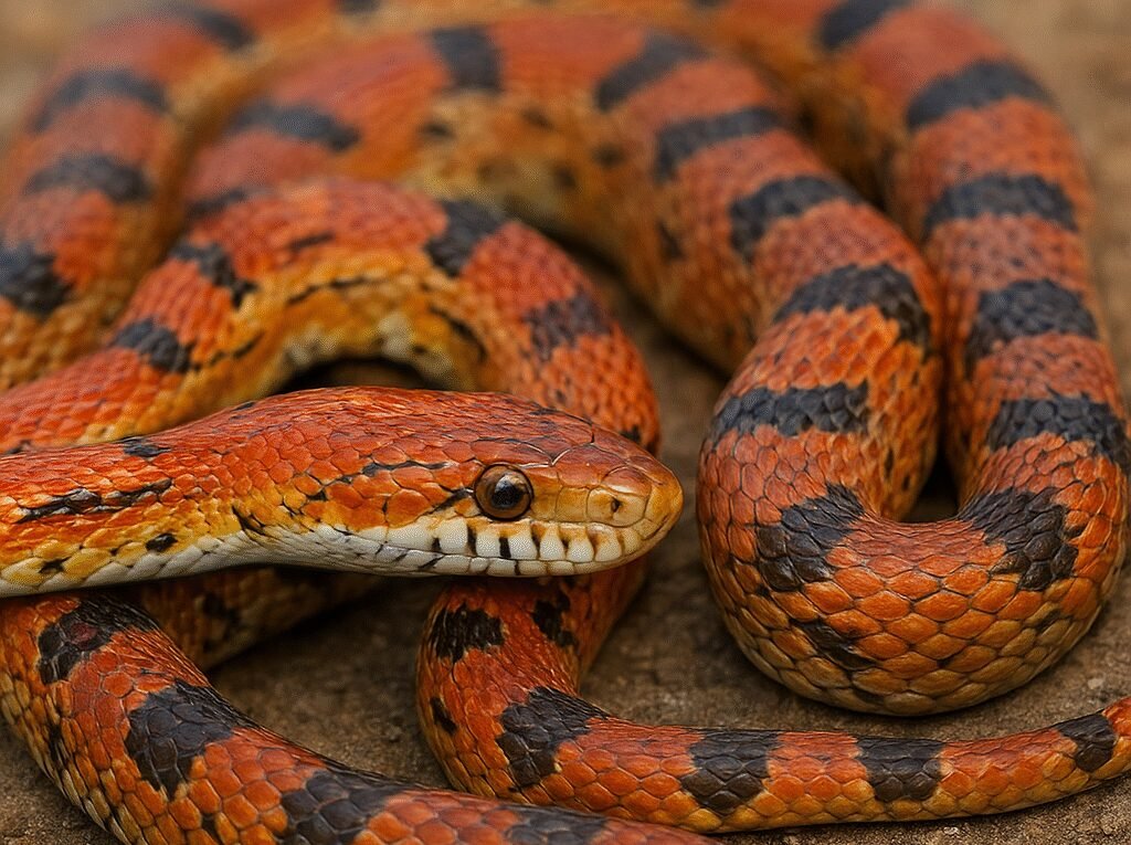 Wąż zbożowy – Pantherophis guttatus