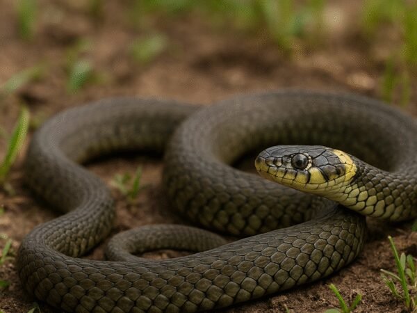 Zaskroniec zwyczajny – Natrix natrix