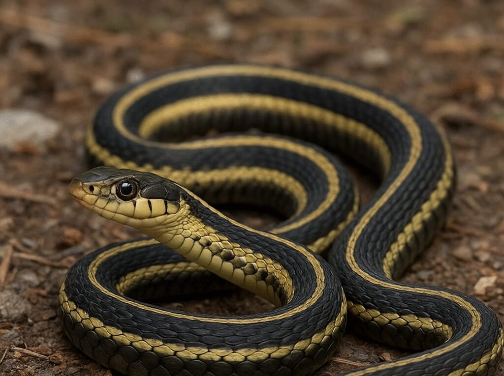 Pończosznik (garter snake) – Thamnophis sirtalis