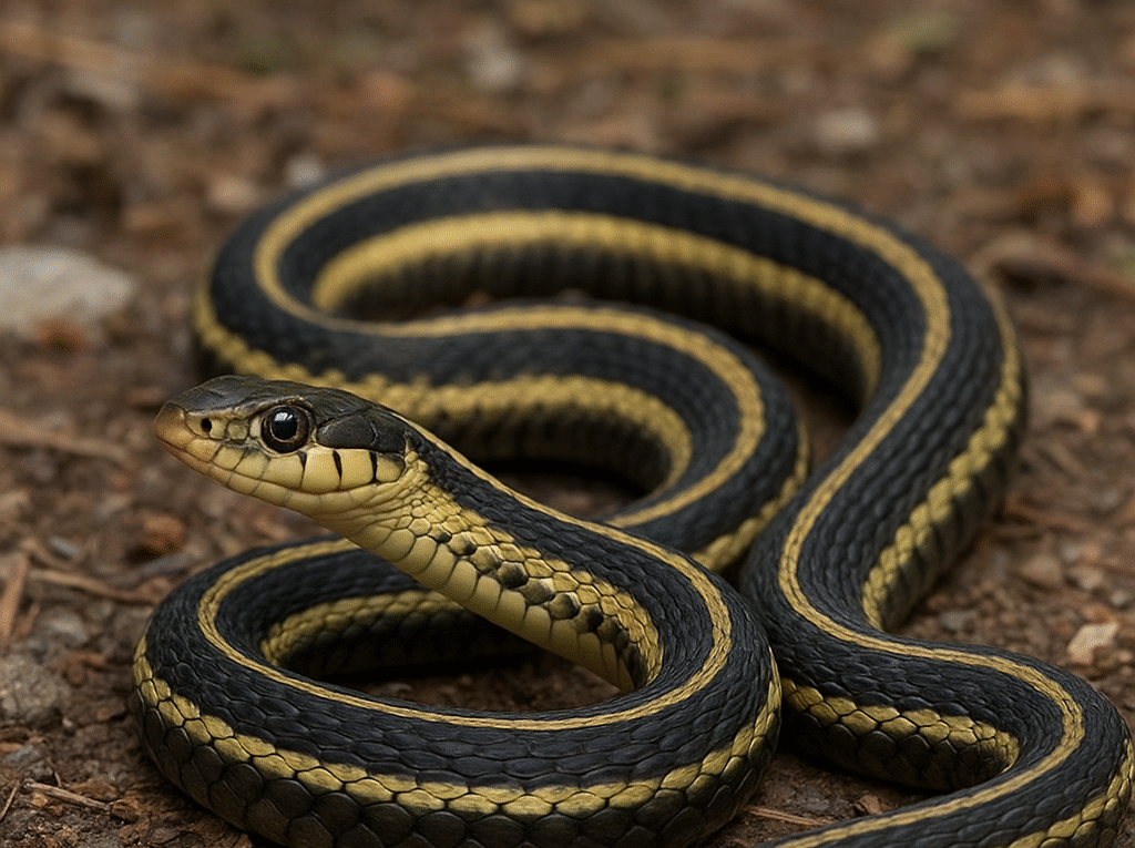 Pończosznik (garter snake) – Thamnophis sirtalis