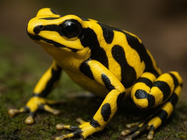 Żaba strzałkowa żółta