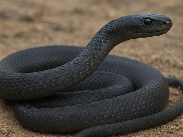 Mamba czarna – Dendroaspis polylepis