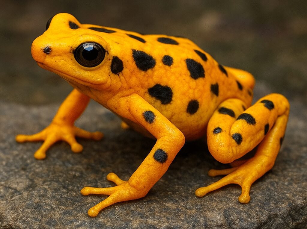 Żaba złocista panamska