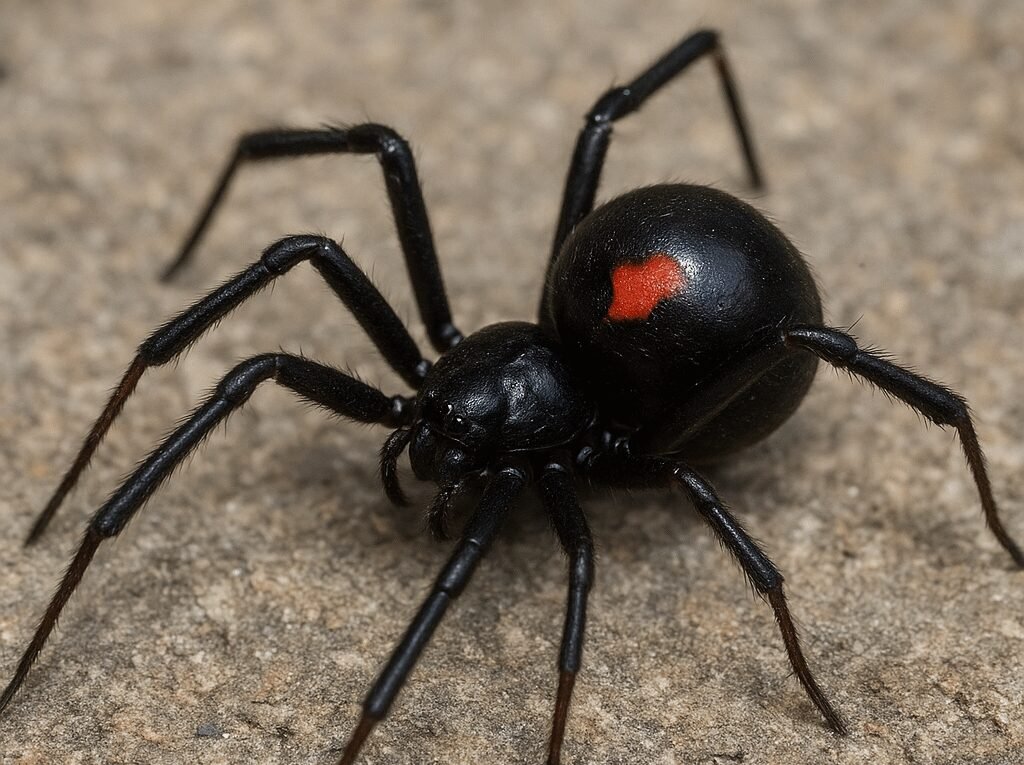 Czarna wdowa zachodnia – Latrodectus hesperus