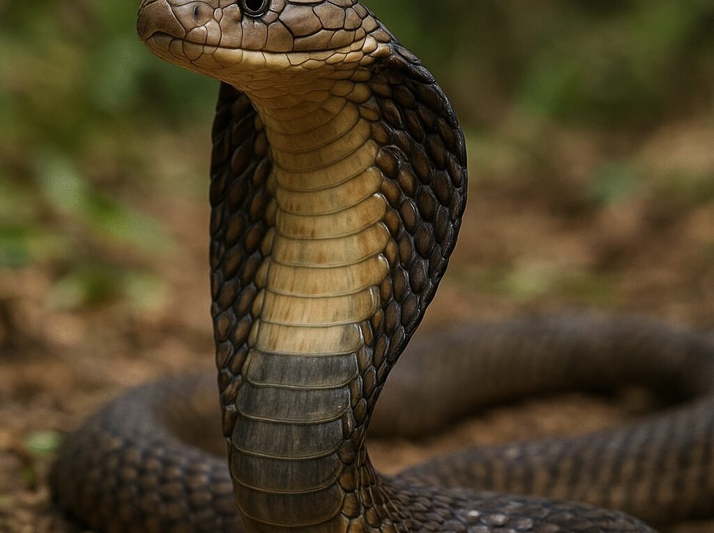 Kobra królewska – Ophiophagus hannah