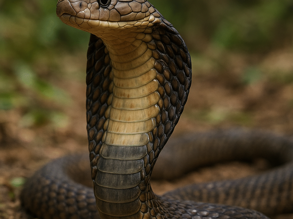 Kobra królewska – Ophiophagus hannah