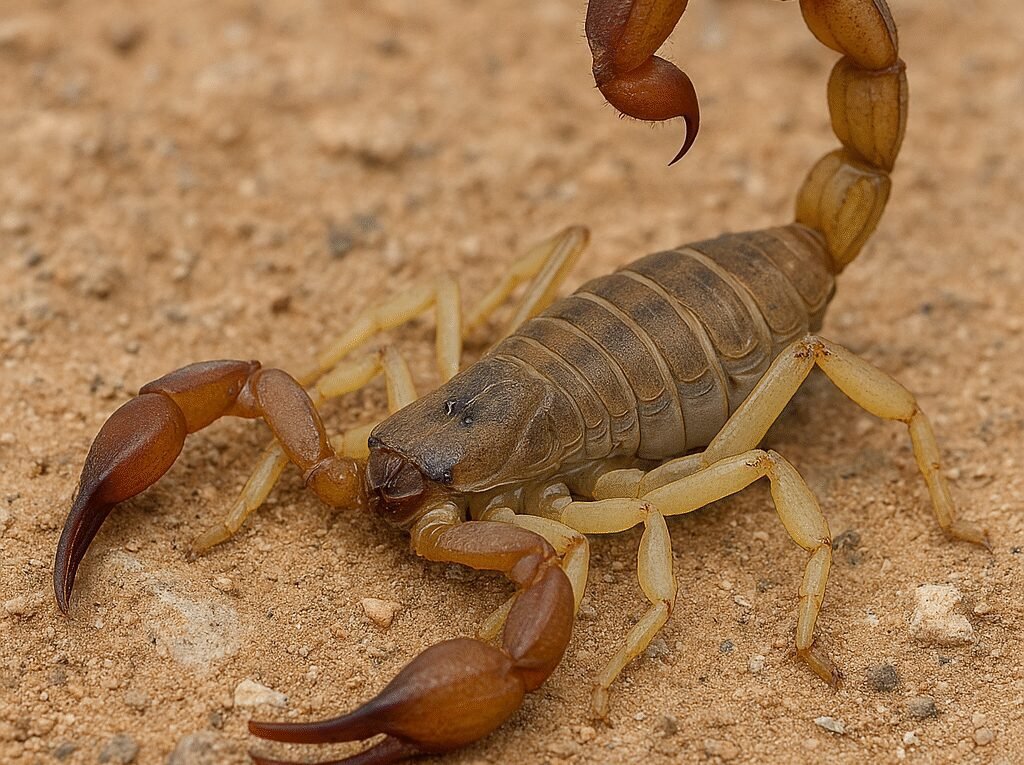 Skorpion arabski – Androctonus crassicauda