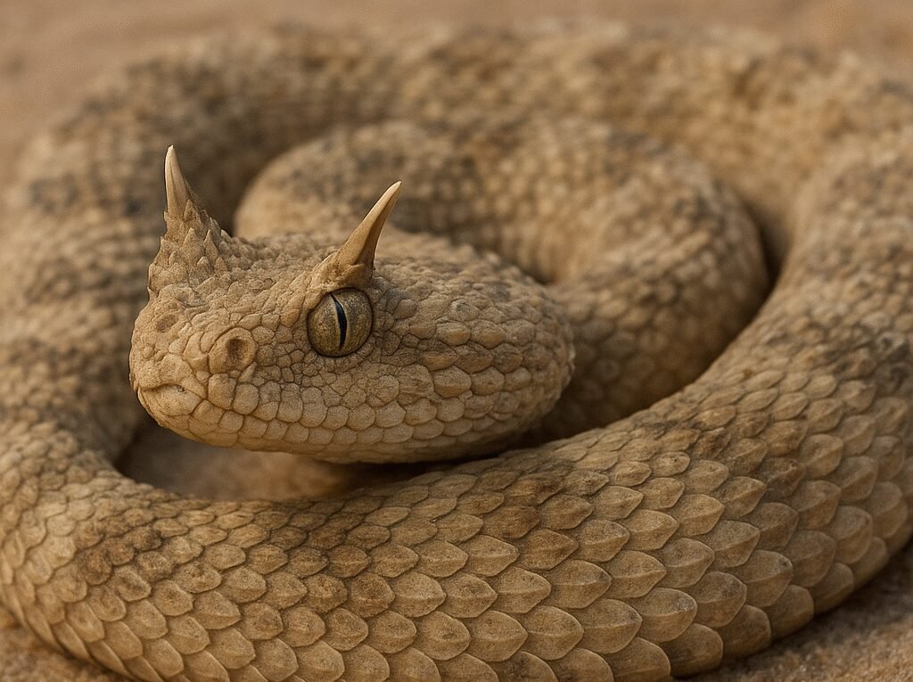 Żmija rogata – Cerastes cerastes