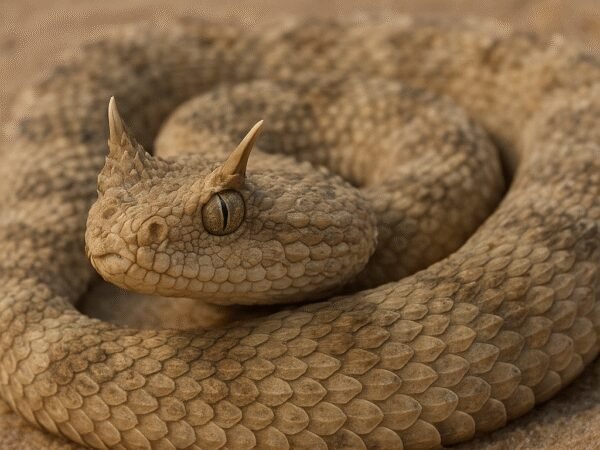 Żmija rogata – Cerastes cerastes