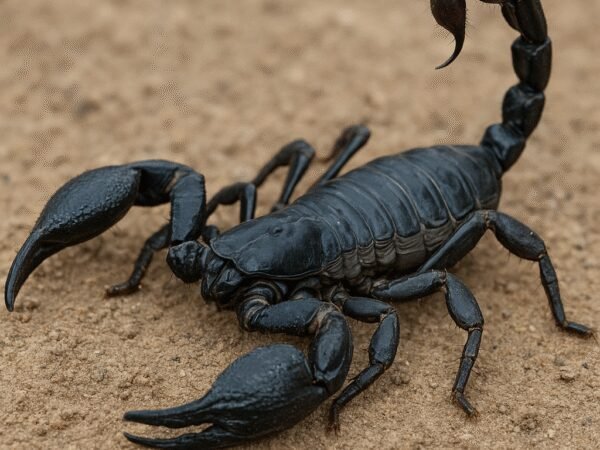 Skorpion czarny azjatycki – Heterometrus longimanus
