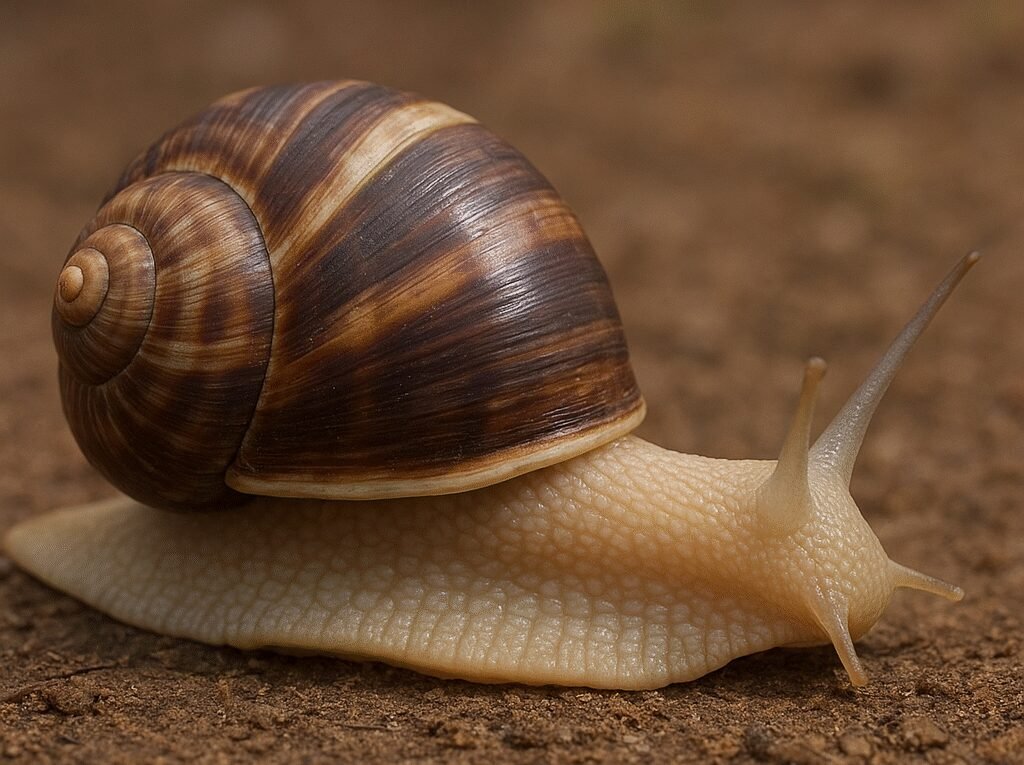 Ślimak Archachatina marginata