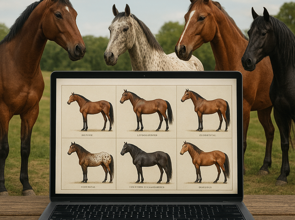 Internetowy atlas koni - rasy koni w jednym miejscu