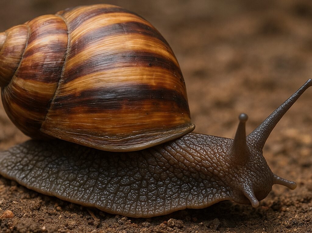 Ślimak Archachatina degneri