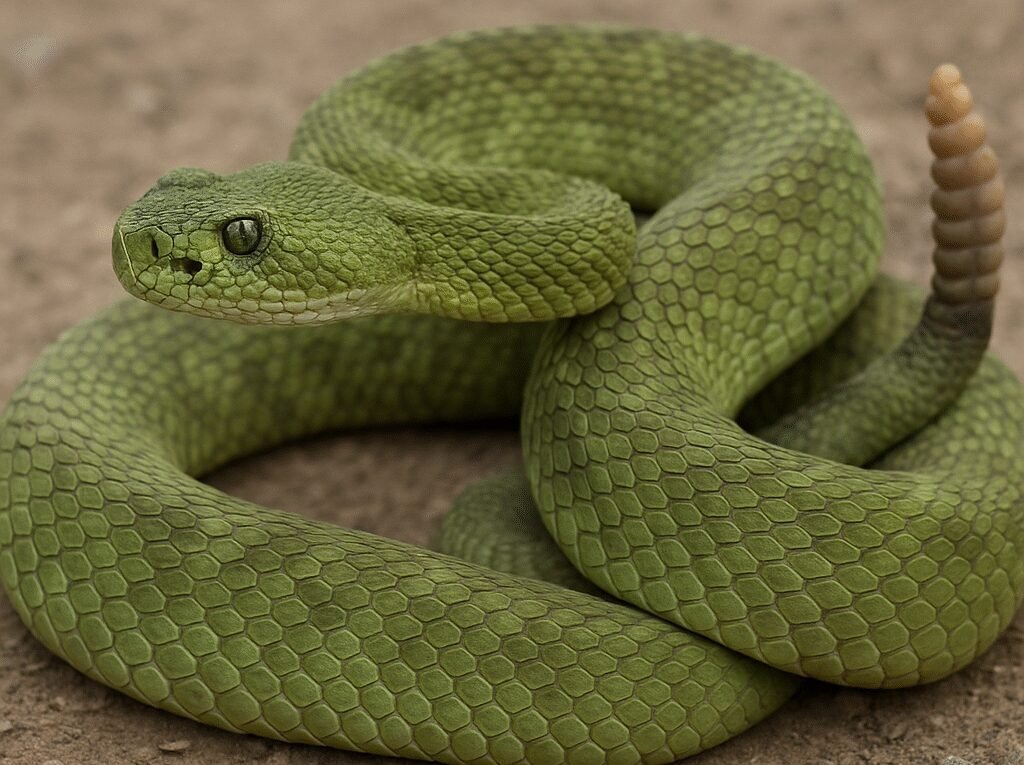 Grzechotnik zielony – Crotalus viridis