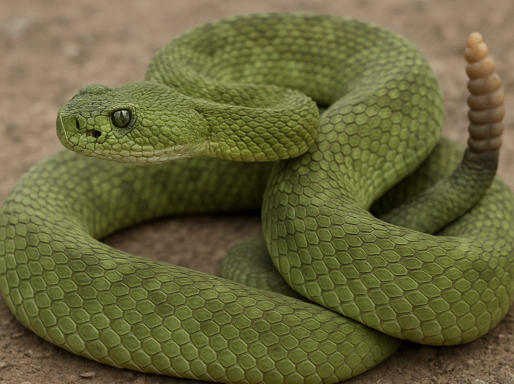 Grzechotnik zielony – Crotalus viridis