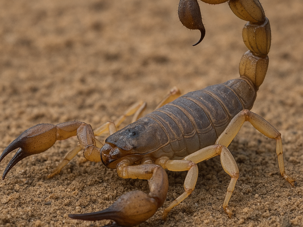 Skorpion Parabuthus transvaalicus – Parabuthus transvaalicus