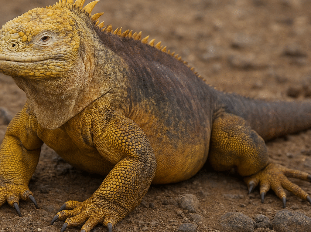 Iguana naziemna galapagoska – Conolophus subcristatus