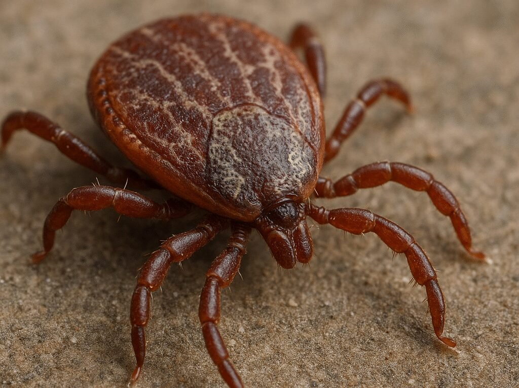Kleszcz łąkowy – Dermacentor reticulatus