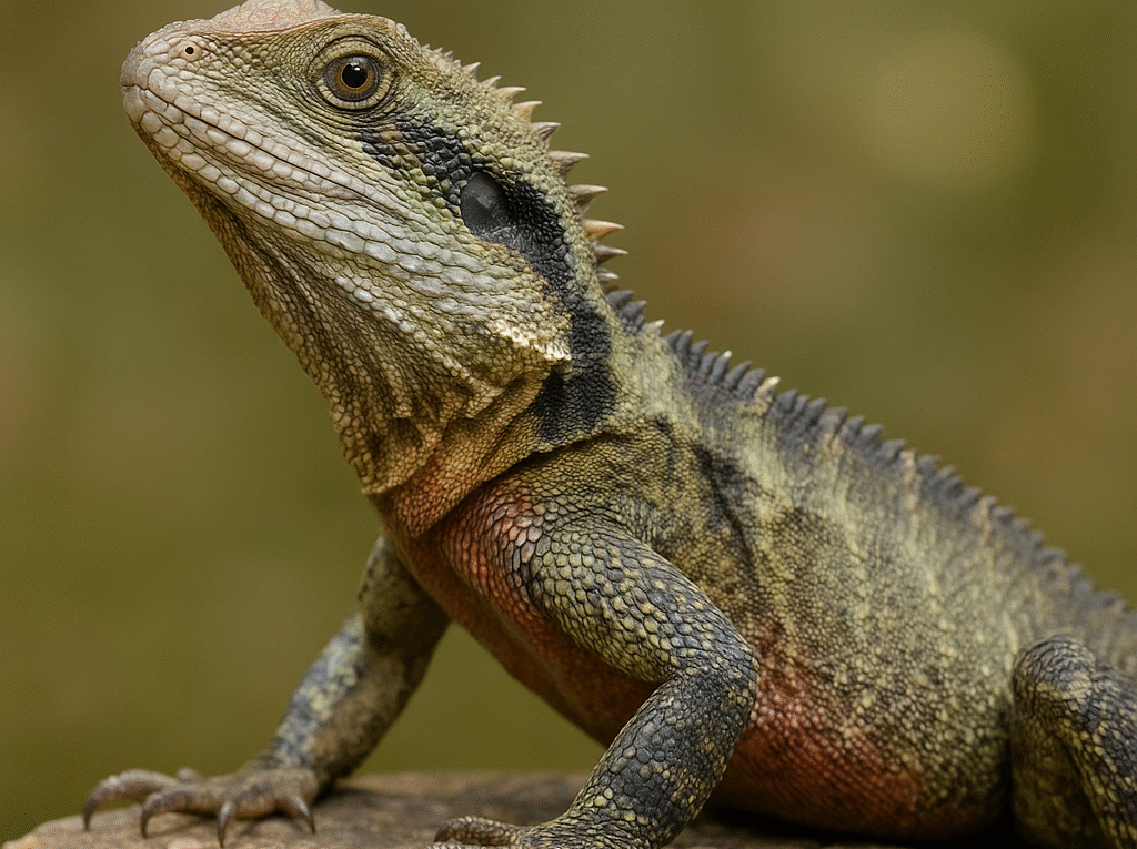 Smok wodny australijski – Intellagama lesueurii