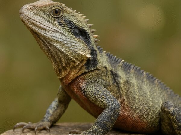 Smok wodny australijski – Intellagama lesueurii