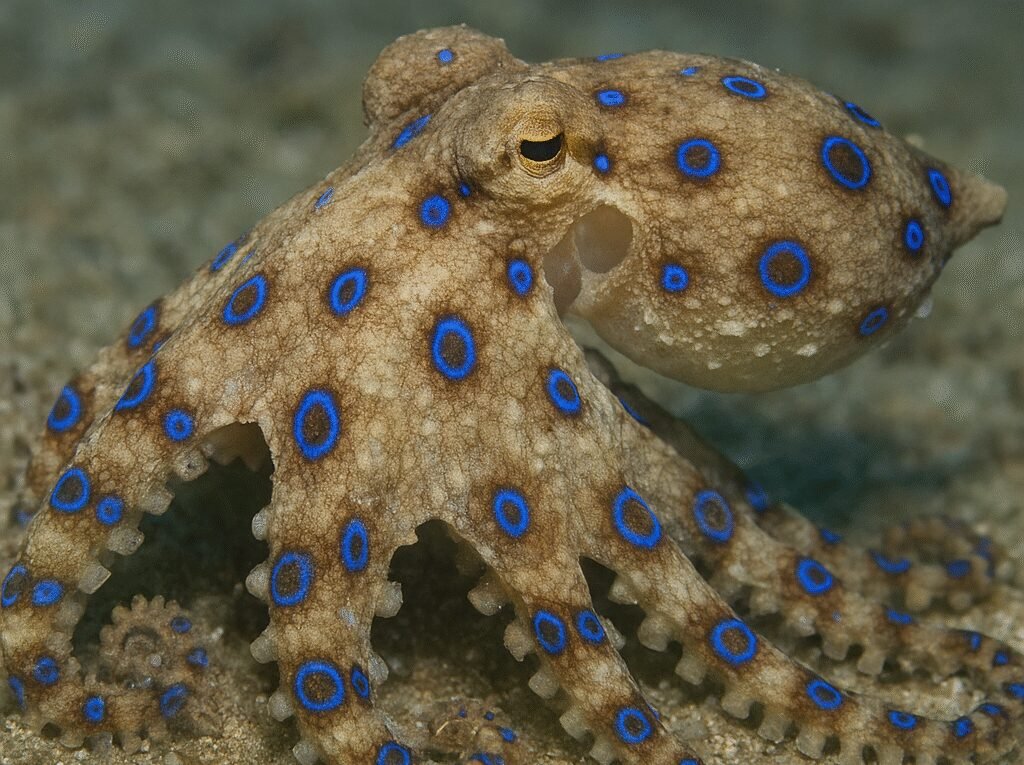 Ośmiornica błękitnokrążkowa