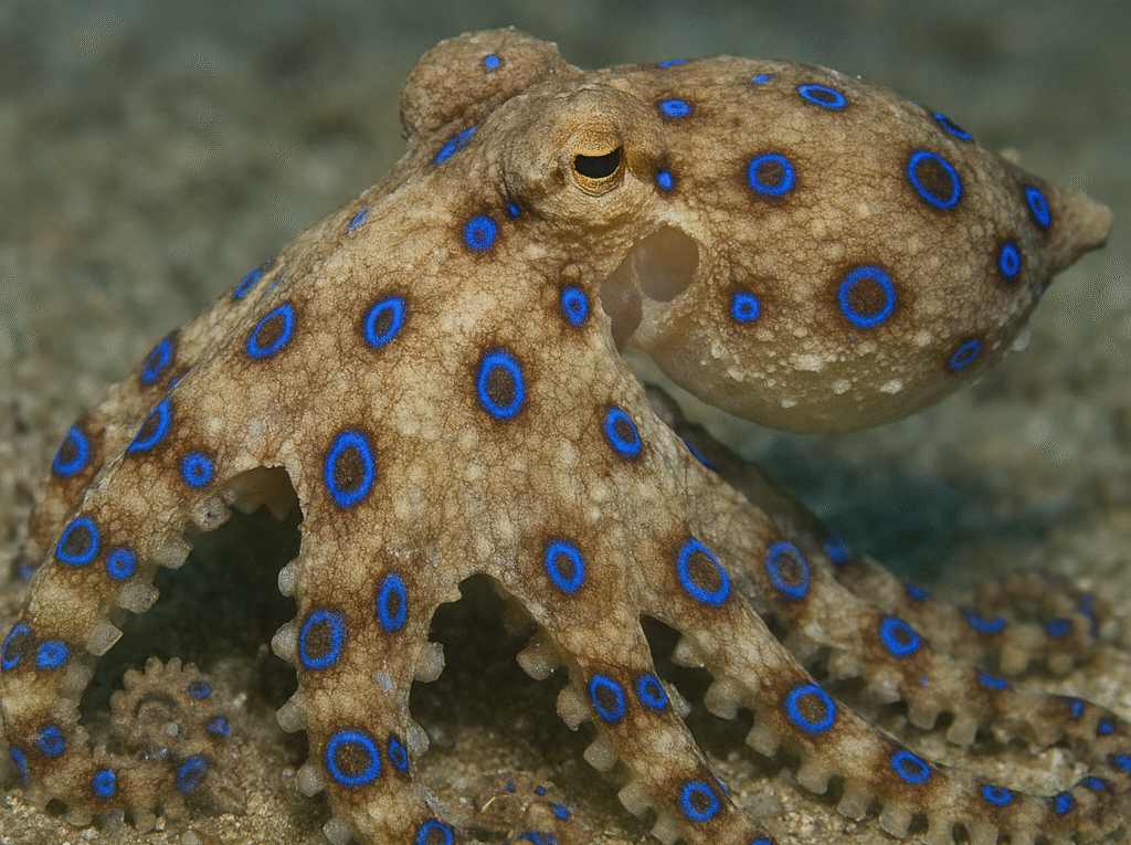 Ośmiornica błękitnokrążkowa