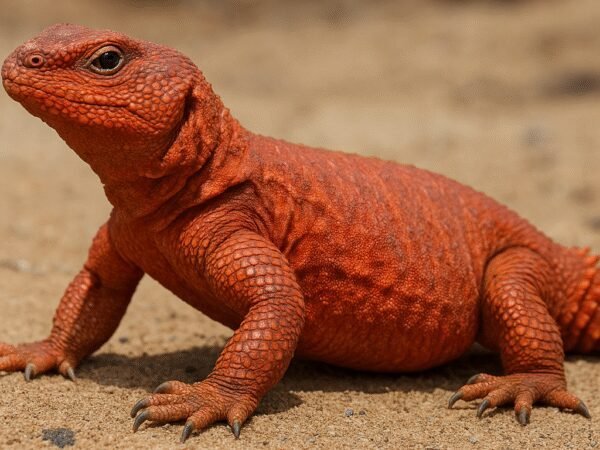 Uromastyx czerwony – Uromastyx geyri