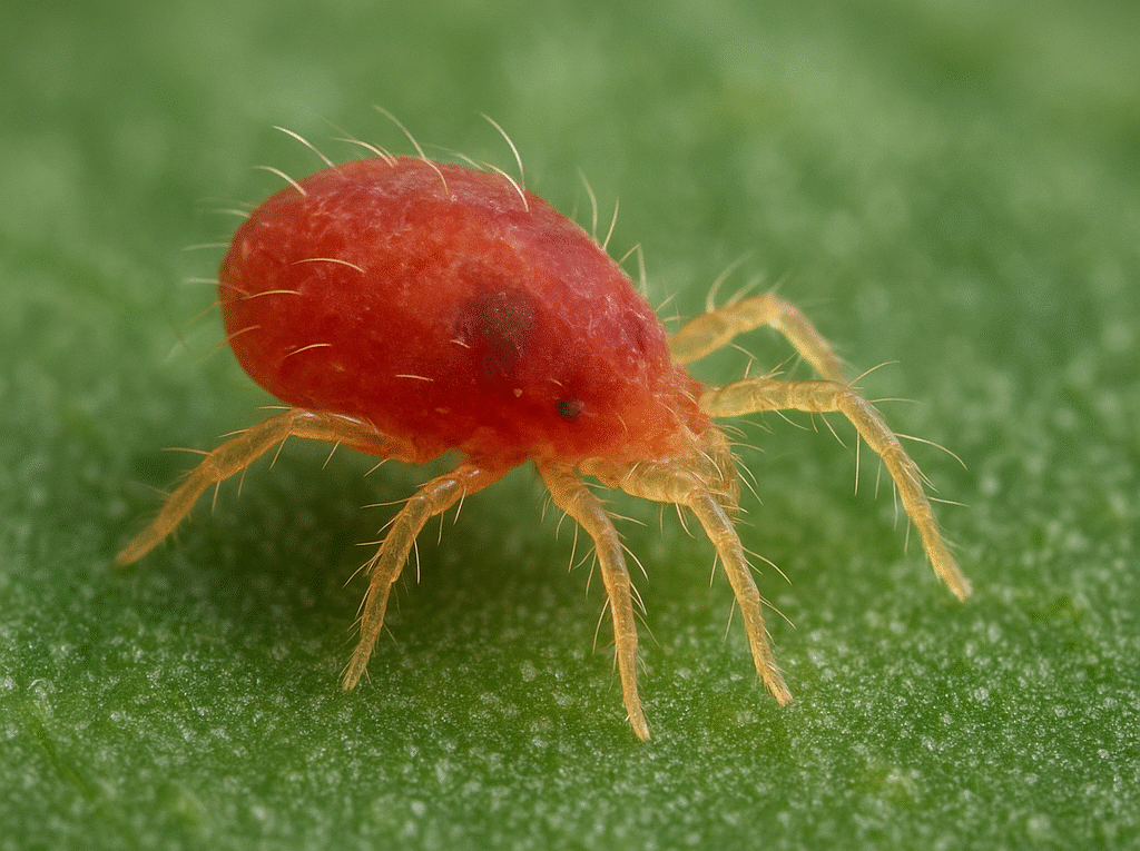 Roztocz pajączek szklarniowy – Tetranychus urticae
