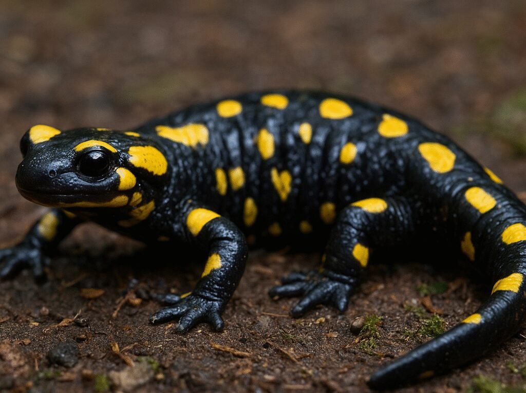 Salamandra plamista