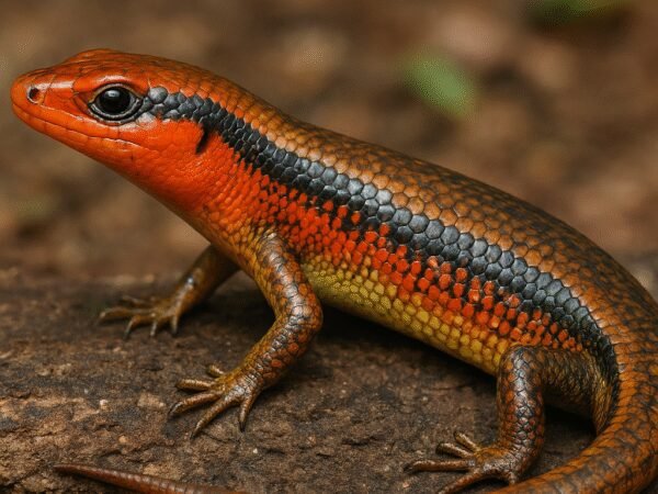 Scynk ognisty – Lepidothyris fernandi