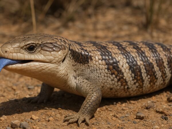 Scynk niebieskojęzy – Tiliqua scincoides