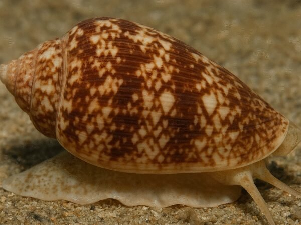 Ślimak stożek Conus geographus
