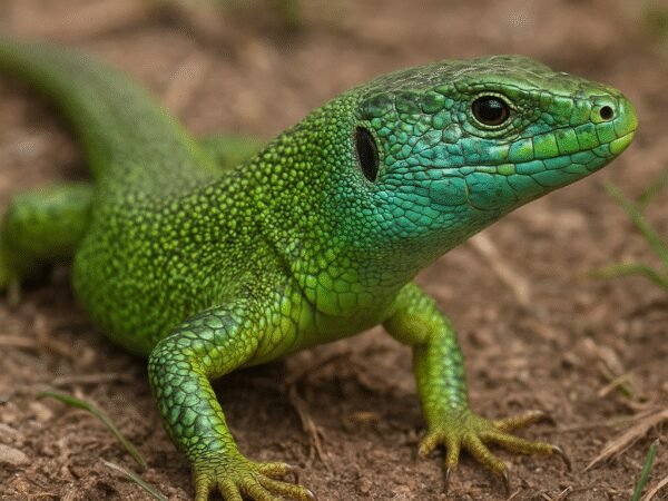 Jaszczurka zielona europejska – Lacerta viridis