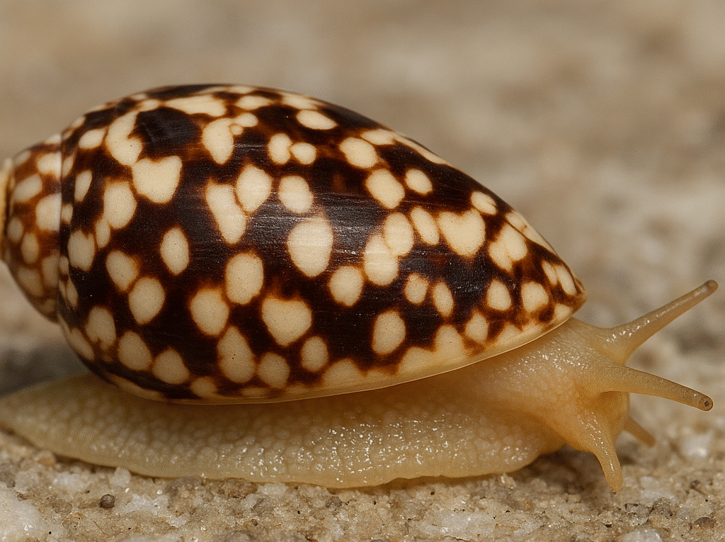 Ślimak stożek Conus marmoreus