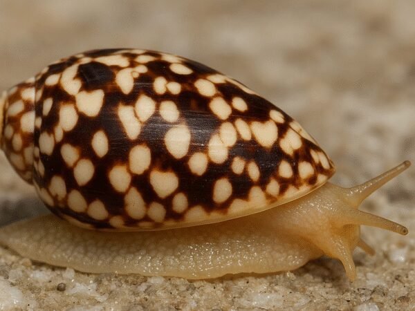 Ślimak stożek Conus marmoreus