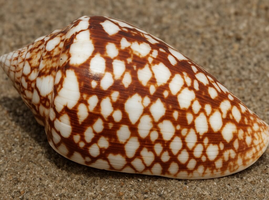 Ślimak stożek Conus magus