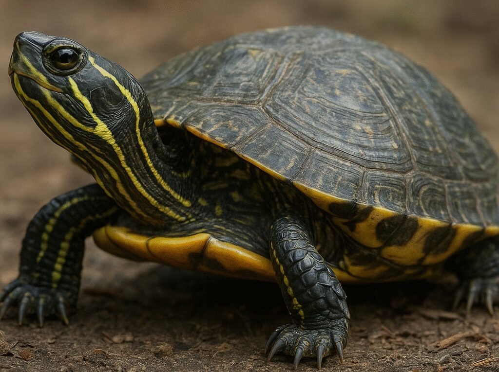 Żółw żółtolicowy