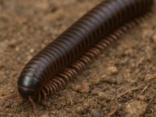 Krocionóg pospolity – Julus terrestris