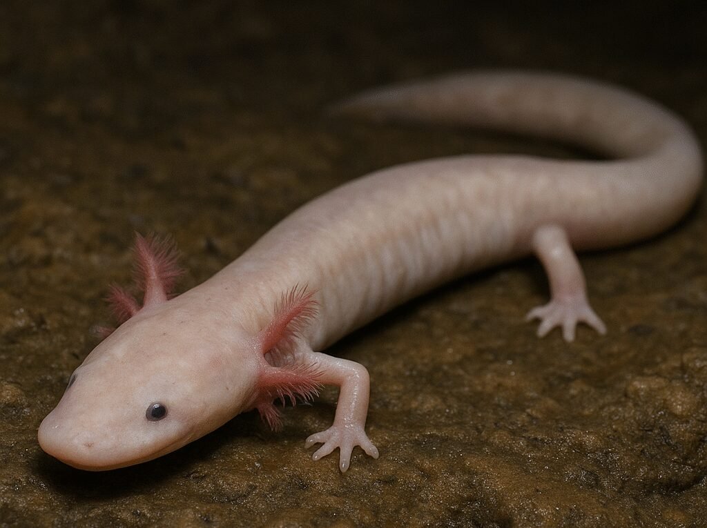 Olm (odmieniec jaskiniowy)