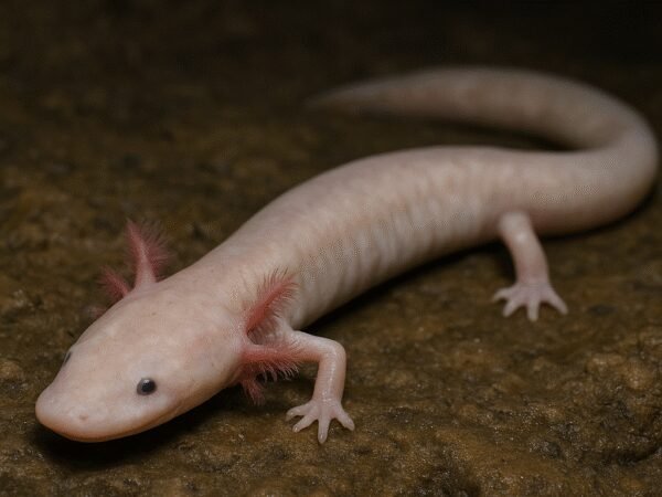 Olm (odmieniec jaskiniowy)