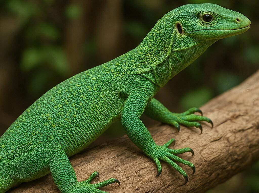 Varanus prasinus (waran zielony) – Varanus prasinus