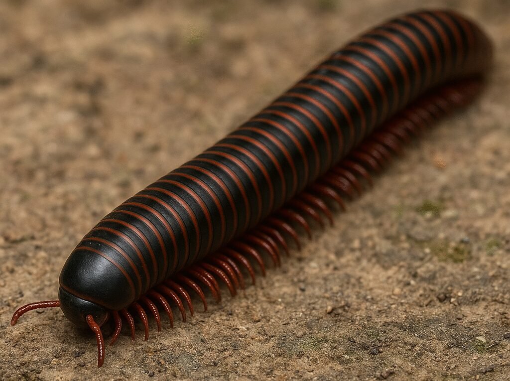 Krocionóg pasiasty – Anadenobolus monilicornis