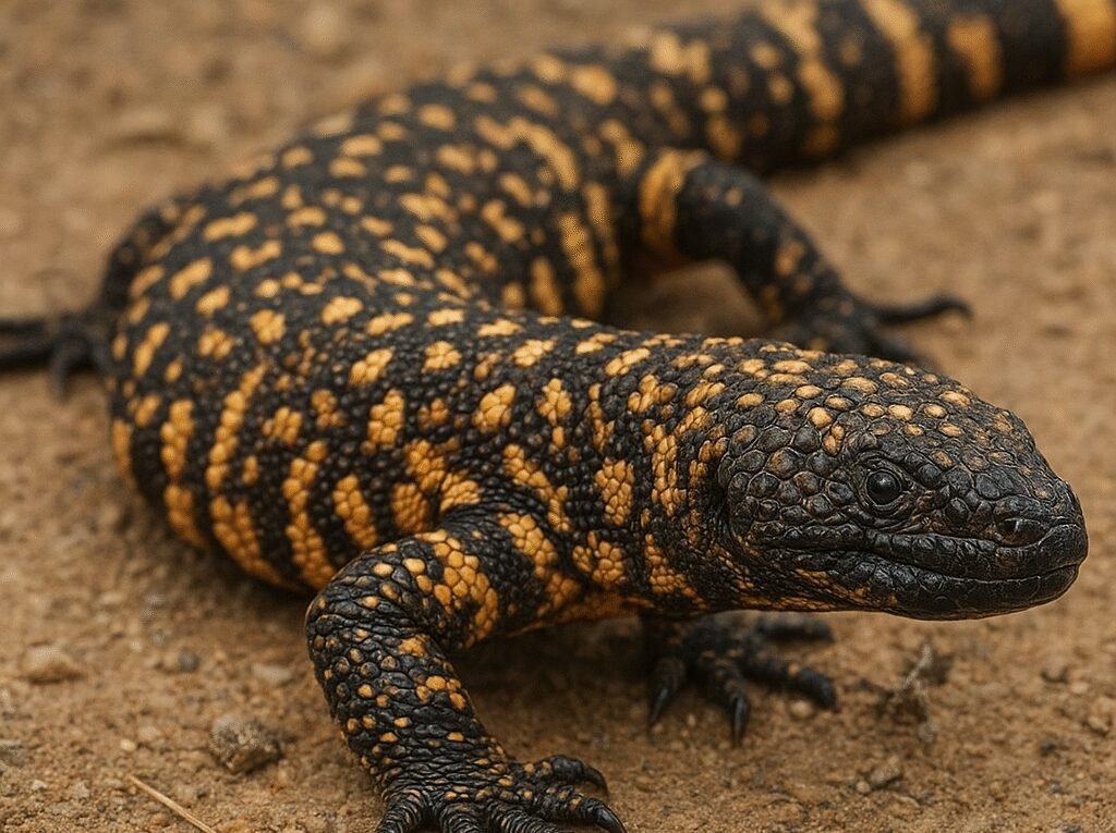 Heloderma suspectum (potwór gilowski) – Heloderma suspectum